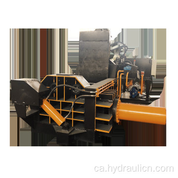Empacadora de ferralla d’aliatges de metall de zinc i llautó d’acer hidràulic